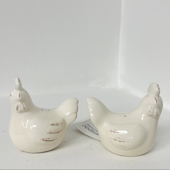 transpac hen salt and pepper shakers NWT - Picture 10 of 10
